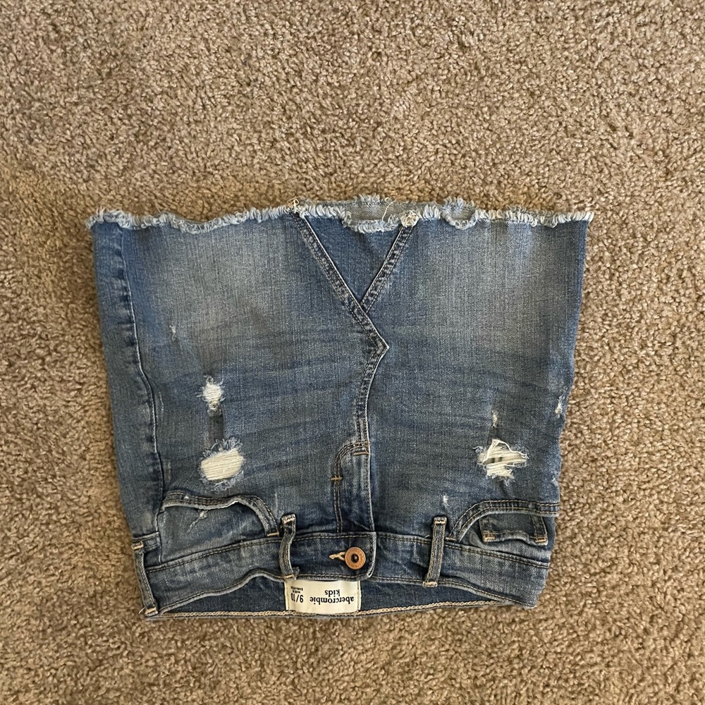 Cute Abercrombie jean skirt!